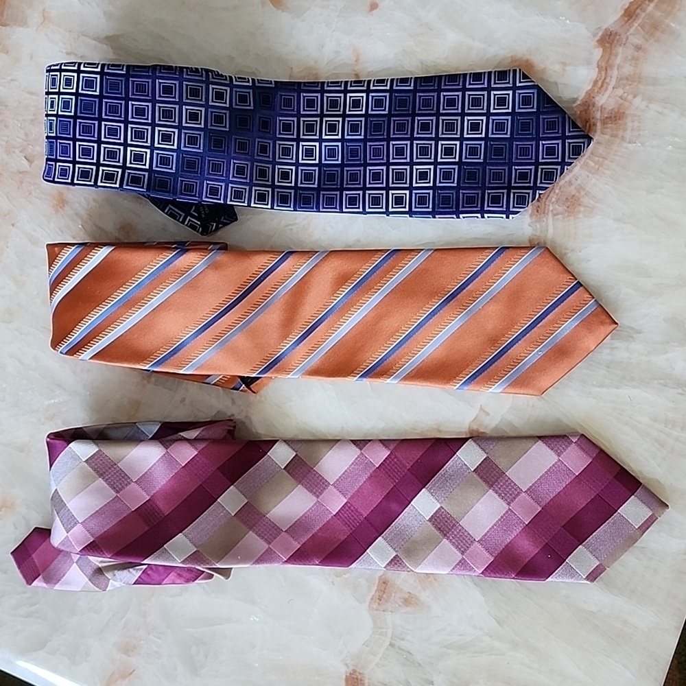 Michael Kors Silk Ties, Bundle of 3